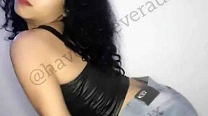 Deveraux shakes her petite latina ass for horny clients