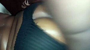 amateur blonde in lingerie reaches full orgasm from doggystyle