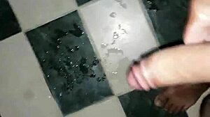 Solo Amateur Strokes Cock in Intimate Session