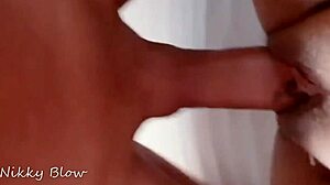 POV blízky záber creampie akcie v amatérskej kompilácii vol 62