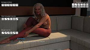 in waterworld, the milf masturbates with eyes closed, episode 1 scene 49