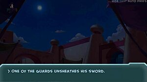 Blonde and Redhead Heroes in Hentai Anime Game Rescue Mission