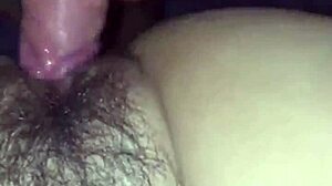 newly trimmed babe bent over for intense doggystyle action