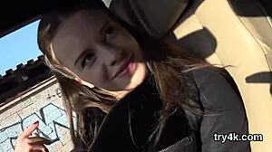 Young teen explores sensual acts in POV with tight intimacy details