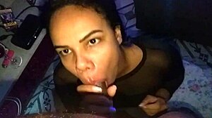 i gave wet oral to big black dick, came hard