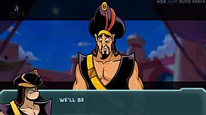 Blonde and Redhead Heroes in Hentai Anime Game Rescue Mission