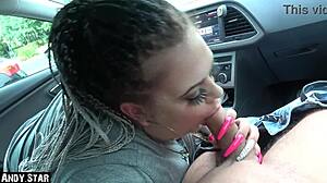 该死，在麦当劳得精液奶昔，BBW户外深喉疯狂吞精