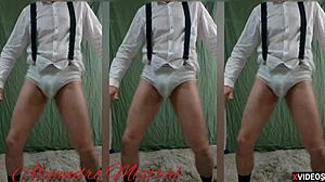 Hombre maduro Alejandro Mistral se divierte en video casero