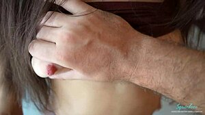 Small stepsister, did you get caught with a plug in those ripped leggings?