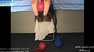 Natural muscle girl department showcases Japanese natural muscle females without audio