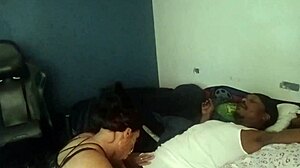 angelg and kuzz pose for camera