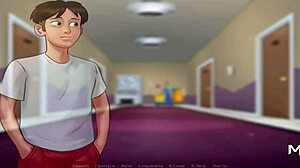 Hot bathroom bang in Summertime Saga episode four thirteen!