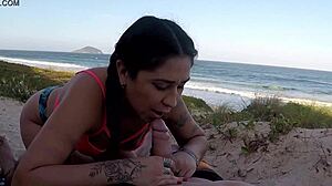 Sumaya Ganesha asks, 'Want oral on the beach?'