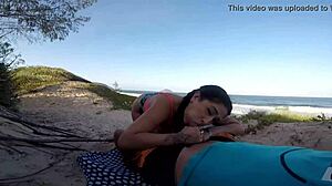 Sumaya Ganesha asks, 'Want oral on the beach?'