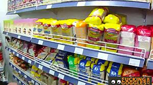 gorgeous petite russian brunette shines