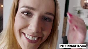 POV Deepthroat and Fingering in Lingerie