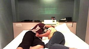 College couple's intense love hotel fuck