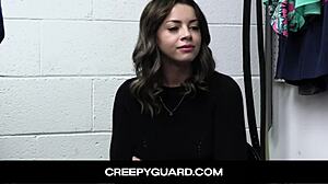 wow! busty teen bent over desk and pounded hard!