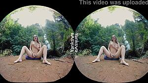 Yanks Lustful Babes Lez Endza And Sierra Cirque Masturbate With Toys At Waterfall