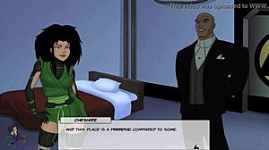 Cheshire Becomes BDSM Slave in DC Comics Hentai