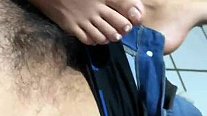 My Friend's Feet For Footjob