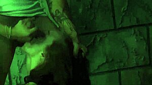 mistress anya olsen leads intense outdoor public session with bondage.