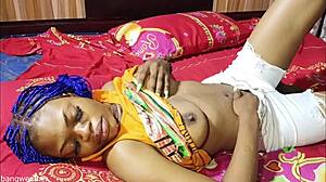 Lonely girl lets neighbor fuck her ass in room