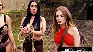 In this parody, Jessa Rhodes embodies Red Sonja in an erotic adventure.