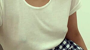 i oh man, i cant resist haru aizawa my friends sis with those no-bra nipples pokin out