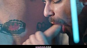 Gay Co-Workers Markus Kage and Ryan Bones in Raw Action