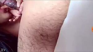 Prostitute Provides Detailed Blowjob with Intense Sucking and Deepthroat Techniques