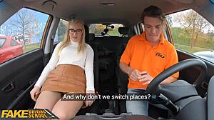 I Love Amaris’ Perfect Boobs During Wild Driving Fuck