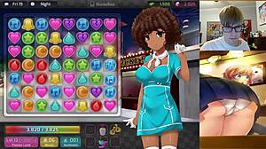 Creampie Ebony Big Tits in Uncensored Alien Sex