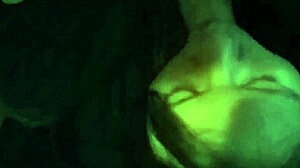 Girlfriend gives deepthroat blowjob to friend in casual setting