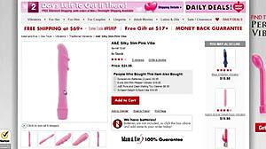 Silky Slim Pink Vibe: Sleek G-Spot Toy for $12.50