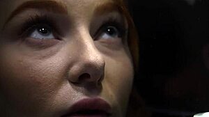 Tak Percaya Gimana Rambut Merah Ini Terima Cambukan di Bondage Hardcore!