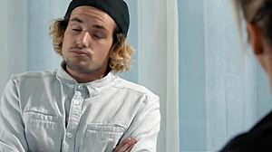 Hey, stedmor fik mig hård på spaen i dag