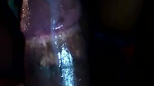 Sloppy deepthroat action with intense suction