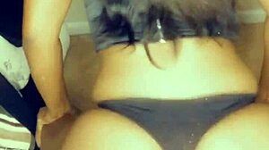 Sis bounces her big ass in twerking competition compilation