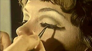 Vintage tabu threesome med vill dobbel penetrasjon action