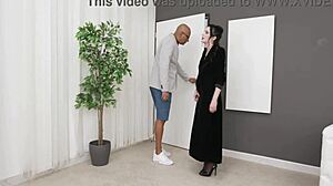 Anna de Ville, as thieving employee, deepthroats and swallows pee in custom vid with gapes and buttrose from Gio2254