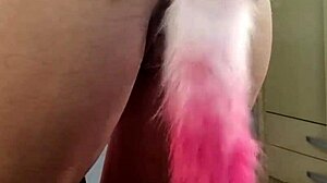 Horny woman wakes up craving ass play and gets pussy creampie