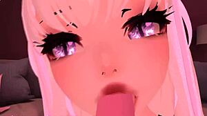 Vtuber Enjoys Virtual Reality Chat with Dildo and Toys