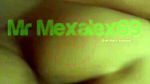 young mexican teen bent over for doggystyle, juicy ass bouncing