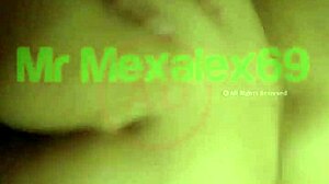 young mexican teen bent over for doggystyle, juicy ass bouncing