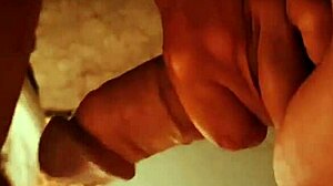 Spencer cums on her brunette tits during blowjob 😏