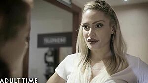 Sugar Daddy Trains Teen GF for Anal Gaping on Outdoor Track