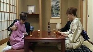 japanese fourway orgy gets so wet!