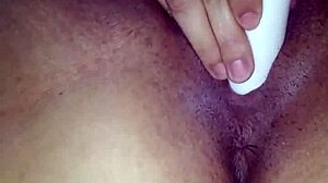Wife Masturbates With Dildo And Cums
