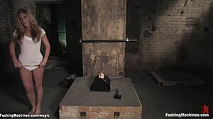 금발 베이비, 시비안과 변태 기계로 세게 타